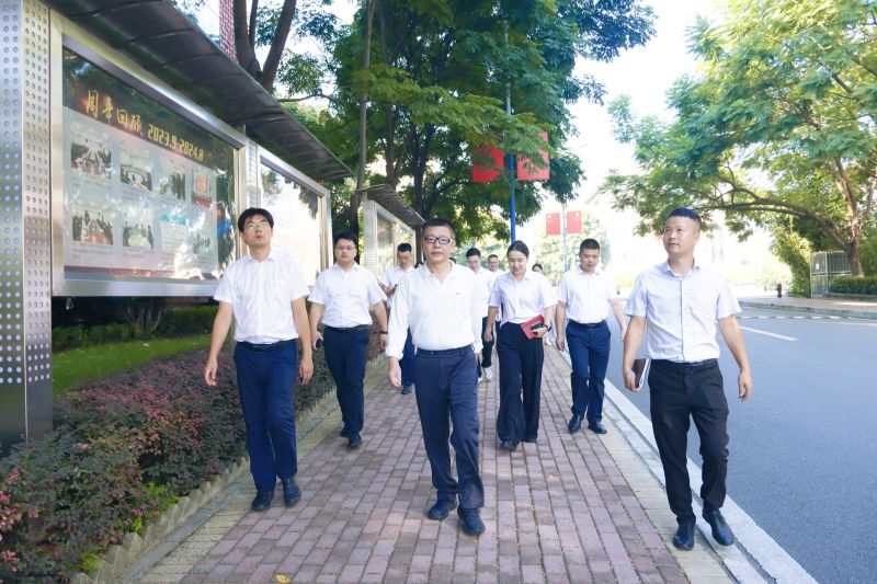 茅台学院开展2025年秋季学期开学巡查工作